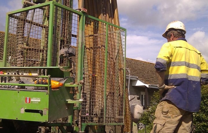 Ground Source Review: Yarlington - ground source heat pumps borehole drilling