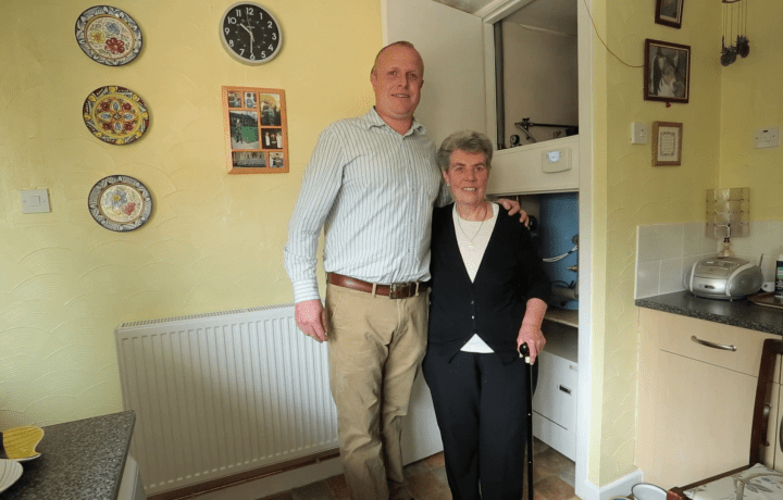 Ground Source Review: Trent & Dove Housing - Happy tenant