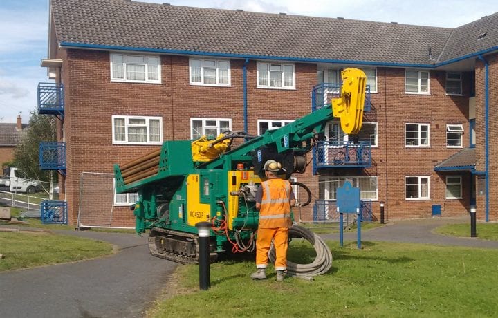 Ground Source Review Chestnut Mews & Aspen Mews ǀ During Installations