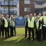 Ground Source Review: Trent and Dove Housing - Visit to a site in Burton upon Trent with Energy Minister Lord Bourne.