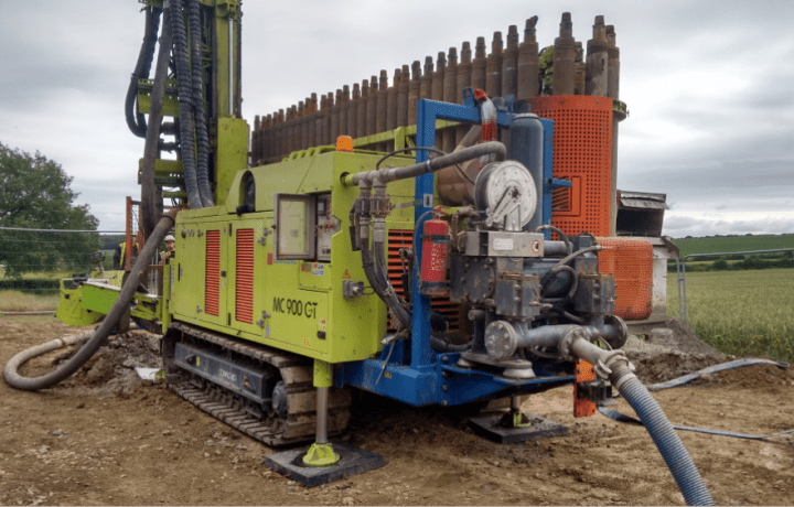 Ground Source Review: Shropshire Rural Housing, Kinlet - Drilling