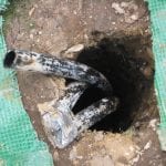 Ground Source Review: Hanover, Ashfield Court - Borehole pipework complete