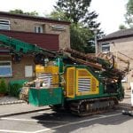 Ground Source Review: Hanover, Ashfield Court - drilling rig