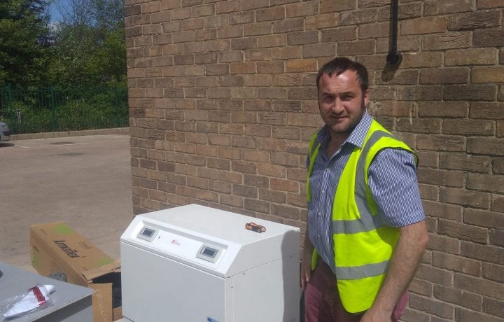 Ground Source Review: Northumberland Fire Stations - Paul Mooney with heatpump