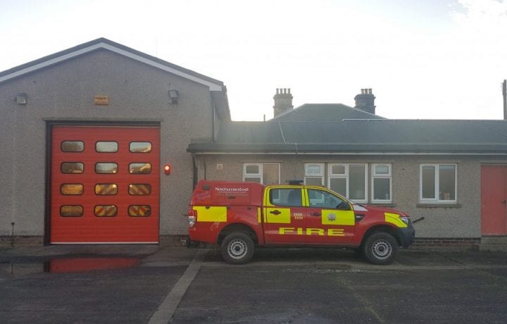 Ground Source Review: Northumberland Fire Stations - Front View of station