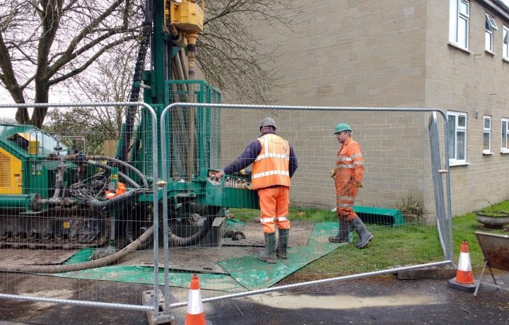 Ground Source Review Bromford, The Pleydells: Borehole Drilling