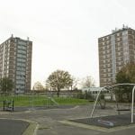 Enfield Tower Blocks witjh Shared Ground Loop Array ground source heat pumps