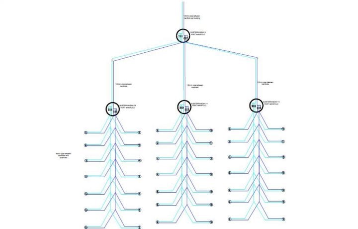 Ground Source Review: Stakeford Depot & Riverside Centre -Ground Source Heat Pump Borehole Ground Array Configuration