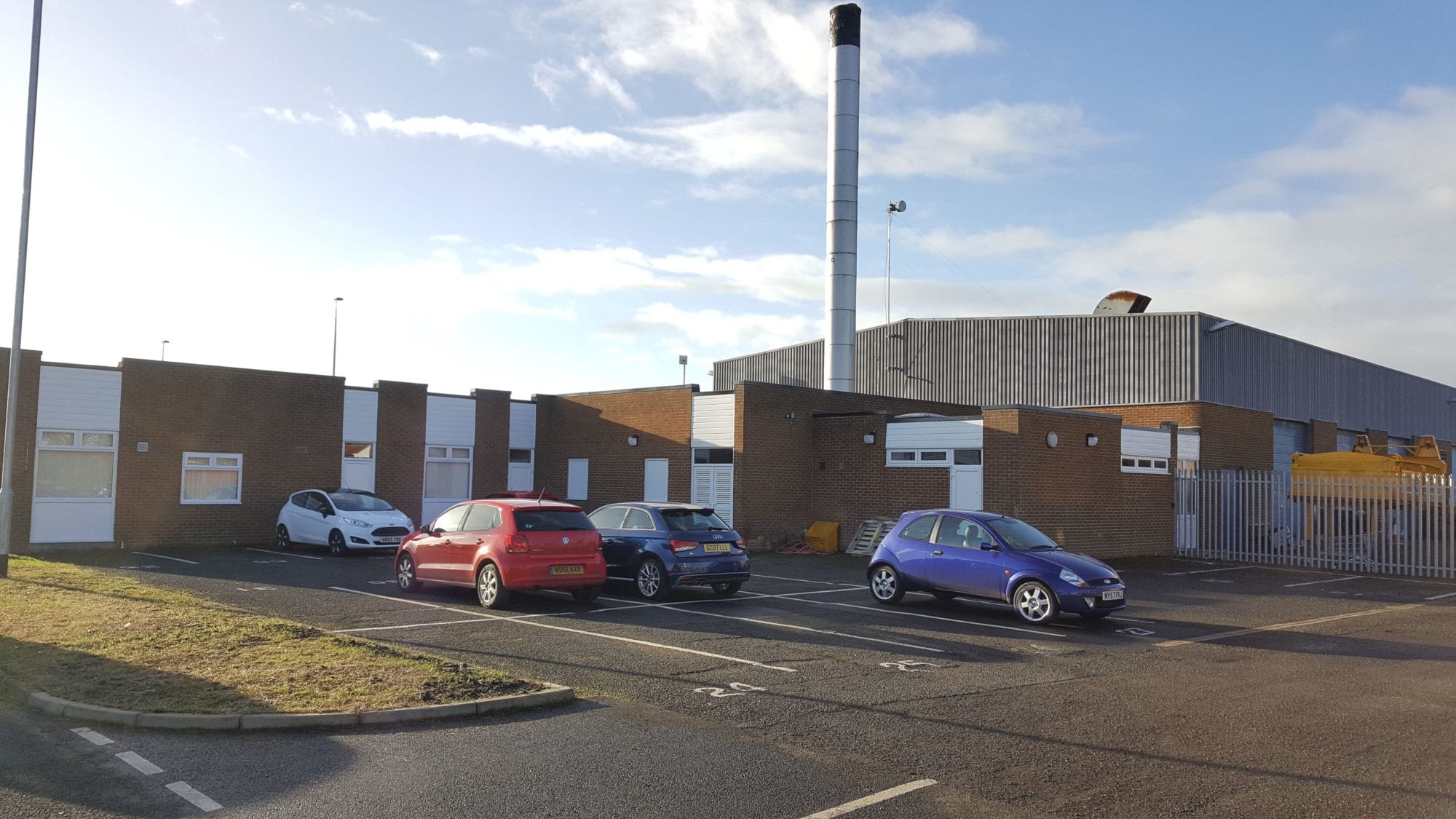 Stakeford Depot Kensa Commercial Plant Room Ground Source Heat Pump Retrofit Installation