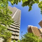 Tower blocks with trees - Kensa Consulting