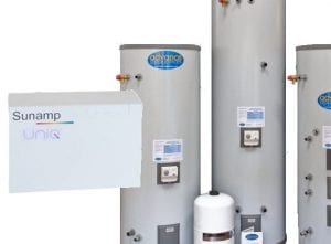 cylinder and sunamp