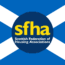 SFHA Logo & Scottish Flag