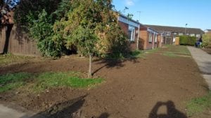 Cuddesden Way - soil added - 25.09.20