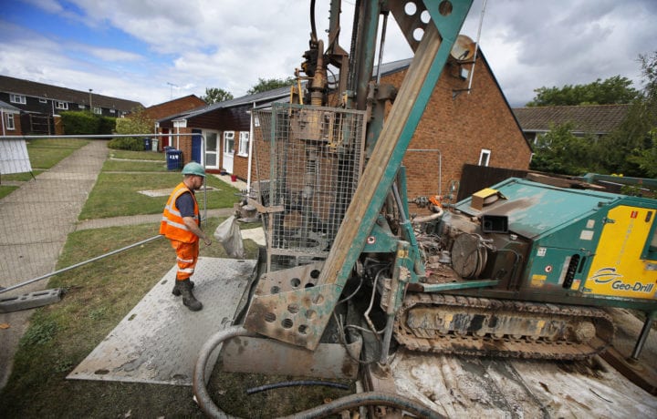 Drill Rig - ESO Blackbird Leys